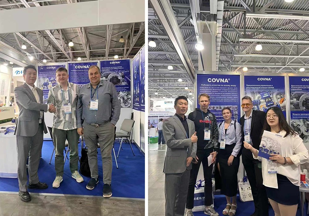 COVNA Showcases Water Treatment Valve Solutions at ECWATECH 2024 Moscow