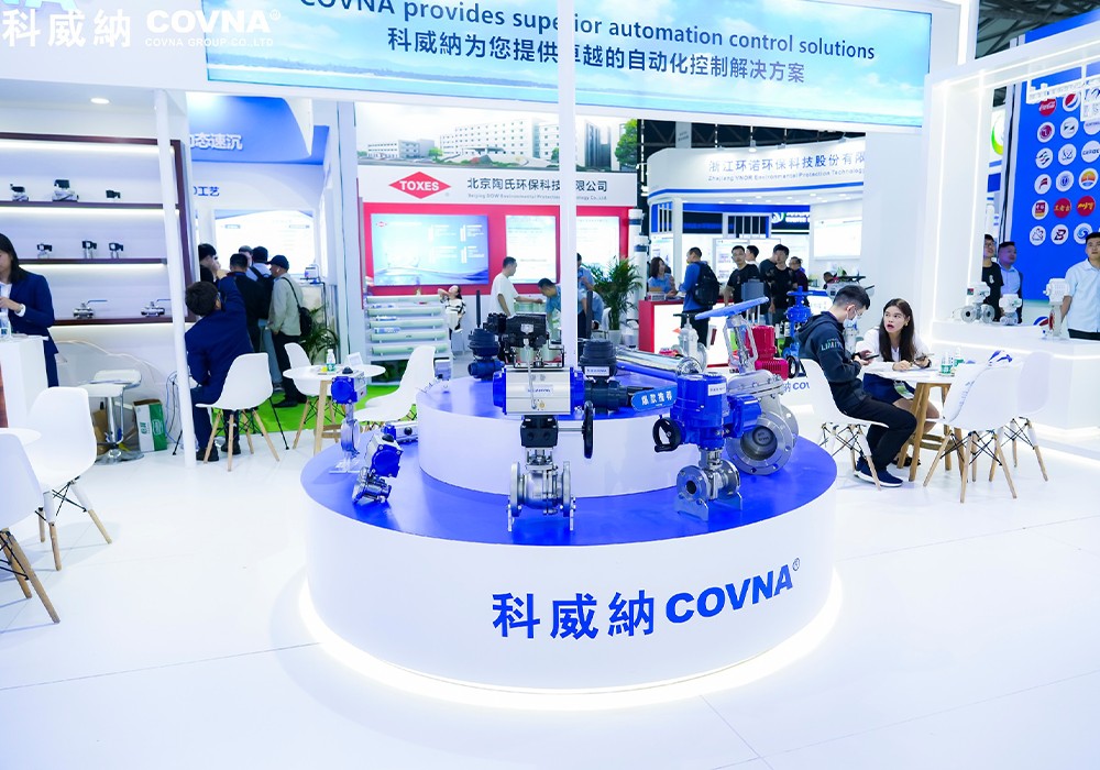 Covna präsentiert Smart Valve Innovations bei IEEXPO China 2023 in Shanghai