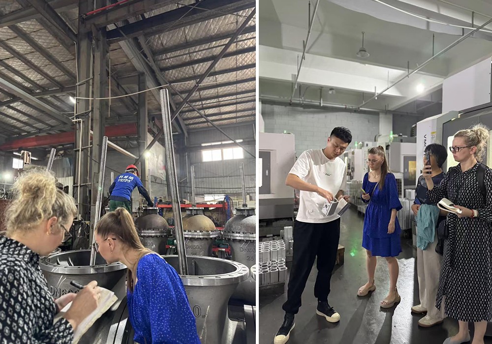 International Energy Client Visits COVNA to Explore Valve Supply Cooperation2