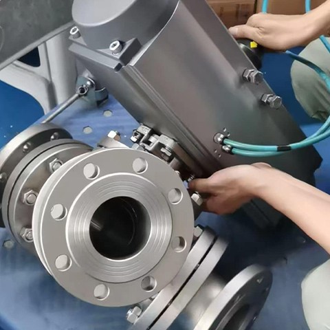 Bir HK17G Bir Mekanik Aktuator Pengisian Katup Covna Factory
