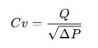 What is Cv in Control Valve2