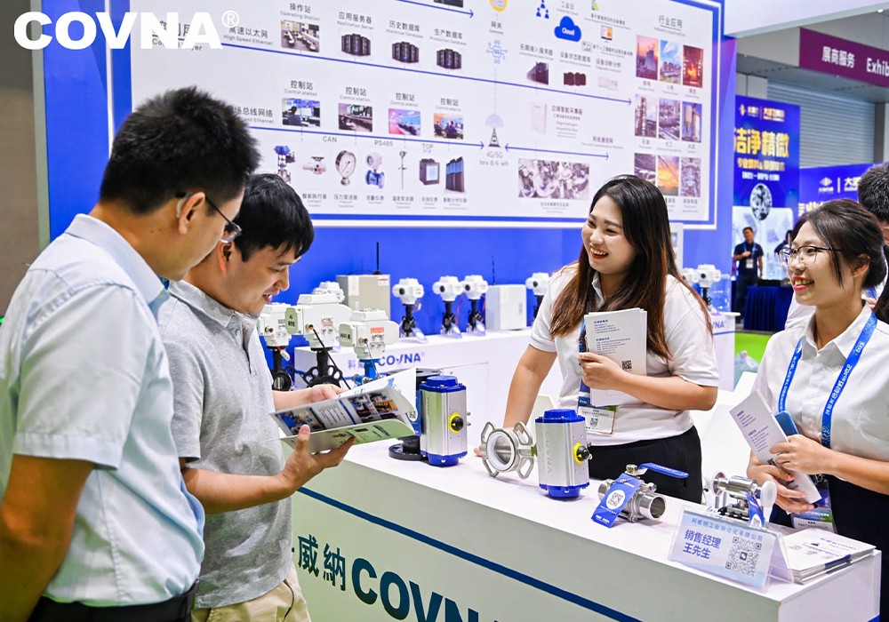 COVNA Showcases Smart Valve Solutions at IEexpo 2024 Shenzhen1