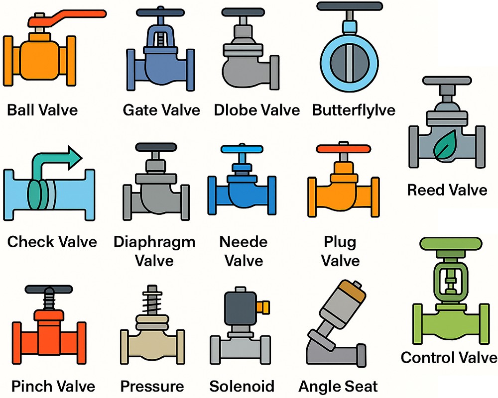 How Many Types of Valves Are There