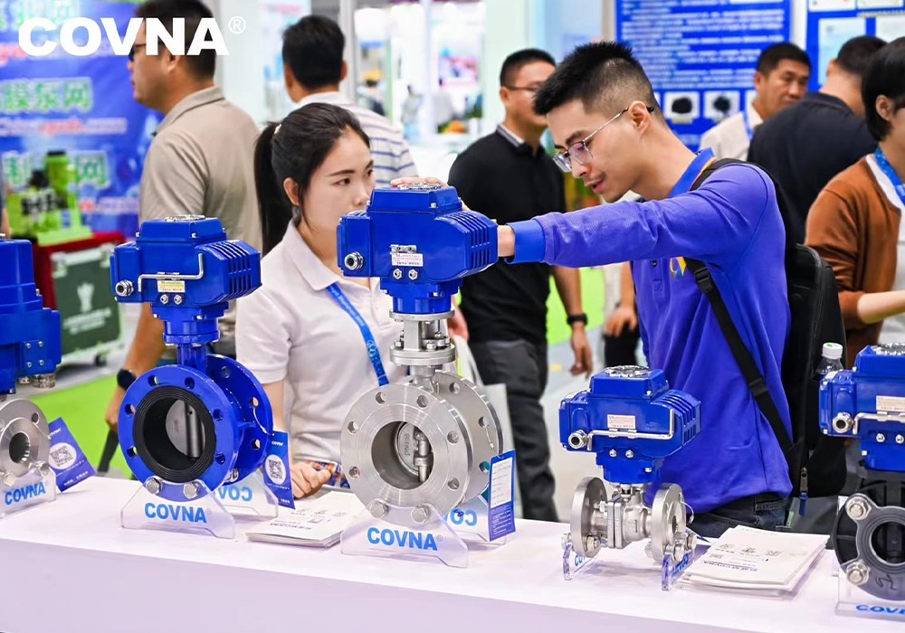 COVNA Showcases Smart Valve Solutions at IEexpo 2024 Shenzhen6