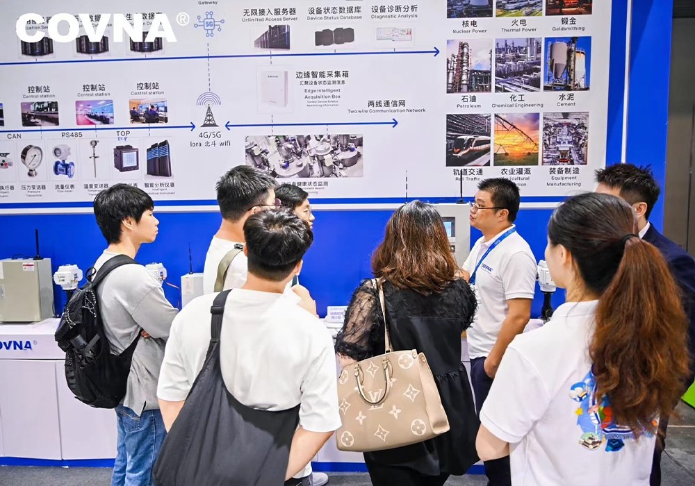COVNA Showcases Smart Valve Solutions at IEexpo 2024 Shenzhen2