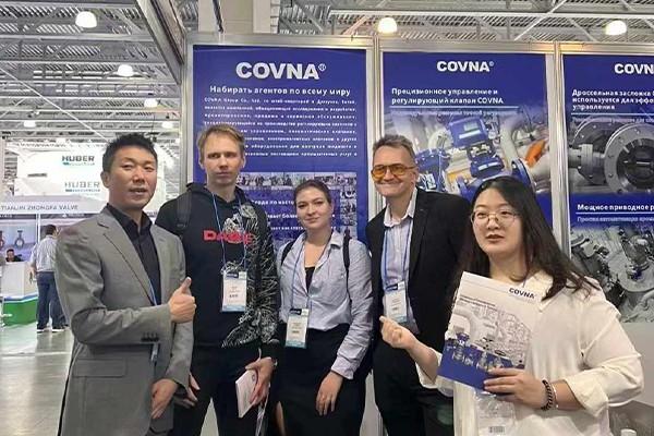 COVNA Showcases Water Treatment Valve Solutions at ECWATECH 2024 Moscow