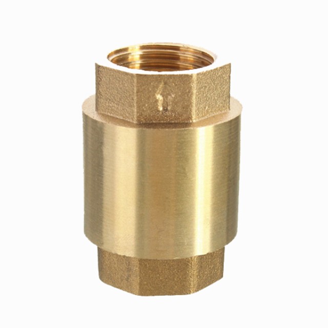 Vertical Threaded Brass Check Valve
