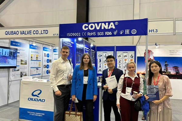 Covna zeigt Ventillösungen auf der ROS Gas Expo in St. Petersburg