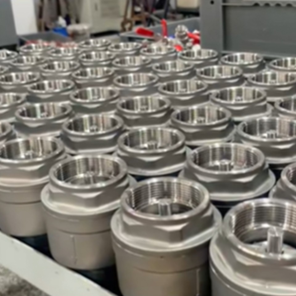 Vertical Threaded Stainless Steel Check Valve1