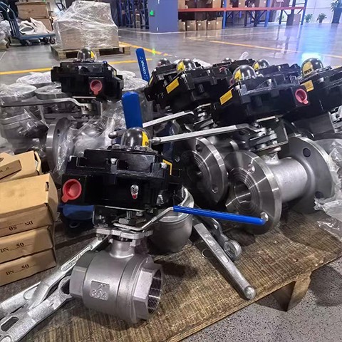 Válvula solenoide de vapor de pistón de brida HK08-SF Fábrica Covna Factory