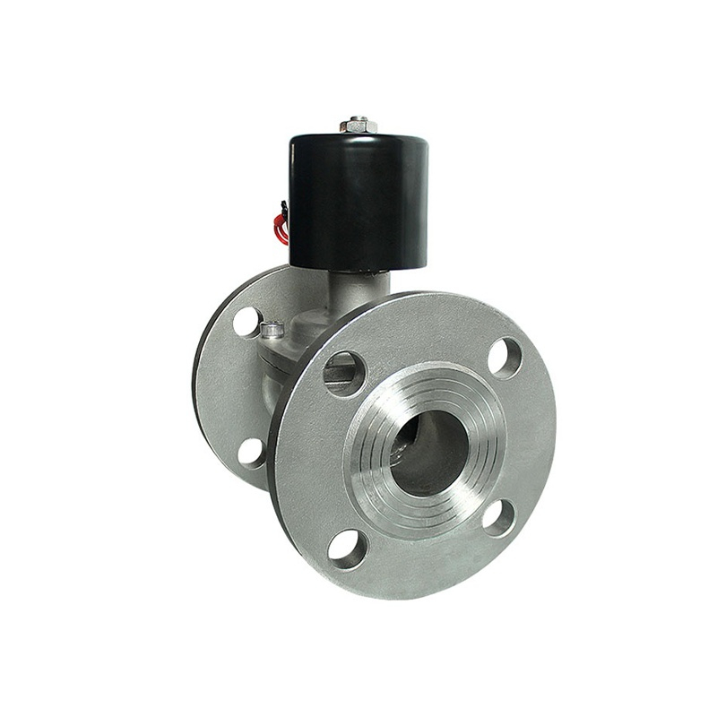 Válvula solenoide de vapor de pistón de brida HK08-SF