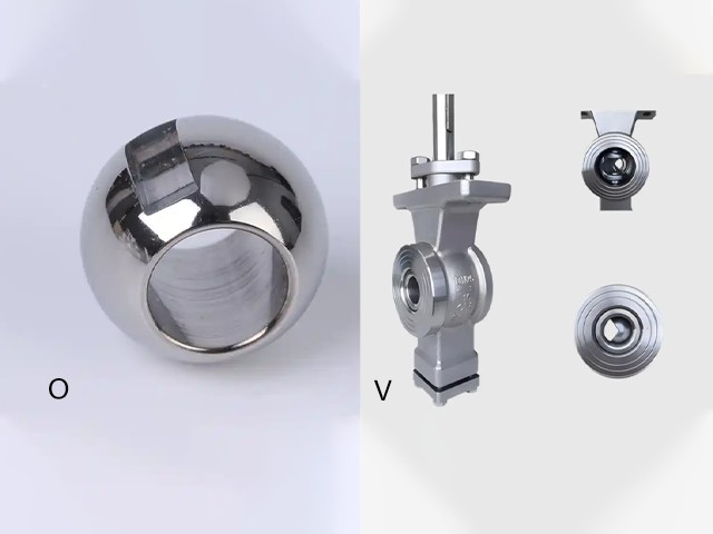 O-Type vs V-Type Ball Valve