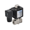 Válvula solenóide de design compacto HK02 -S - aço inoxidável